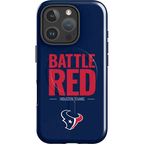 NFL Houston Texans Team Motto iPhone 16 Pro Magsafe Impact Case